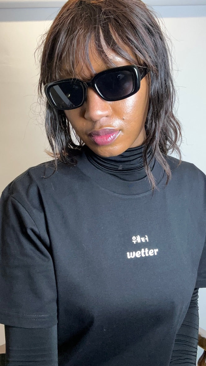 wetter, k-rock, organic relaxed cotton t-shirt